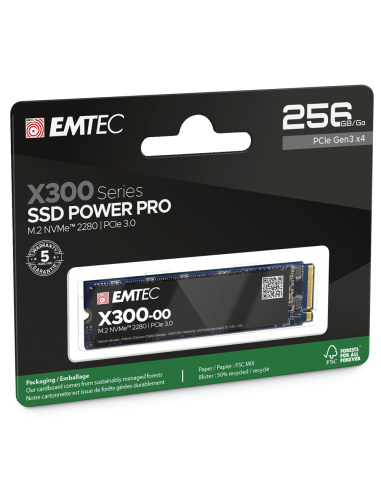 SSD EMTEC X300 256GB NVME